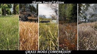Skyrim SE - Grass Mods Comparison (Updated 2019)