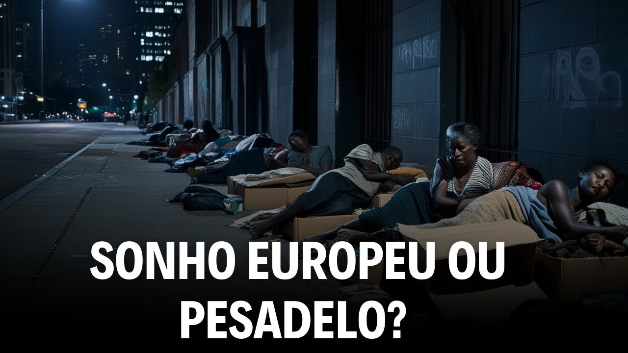 porque que os emigrantes estão a dormir nas ruas de Portugal