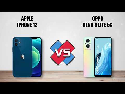 APPLE IPHONE 12 vs OPPO RENO 8 LITE 5G - Full specs comparison