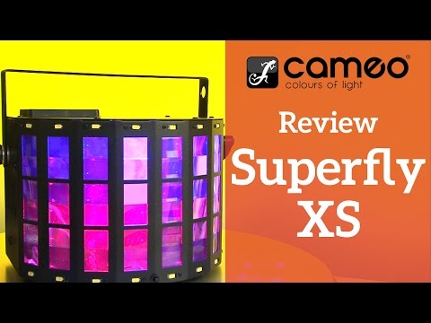 Cameo Superfly XS LED Effekt im Test | stage.review