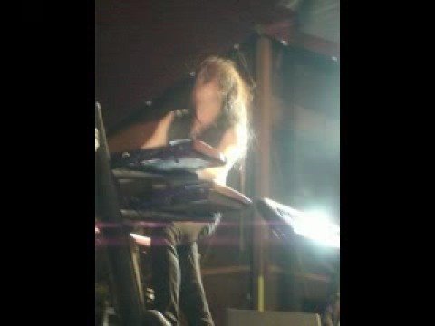 Tuomas Holopainen from Nightwish Headbanging