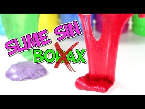 Cómo hacer Slime SIN Borax NI Detergente