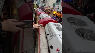 하노이 기찻길카페 직접찍은 영상