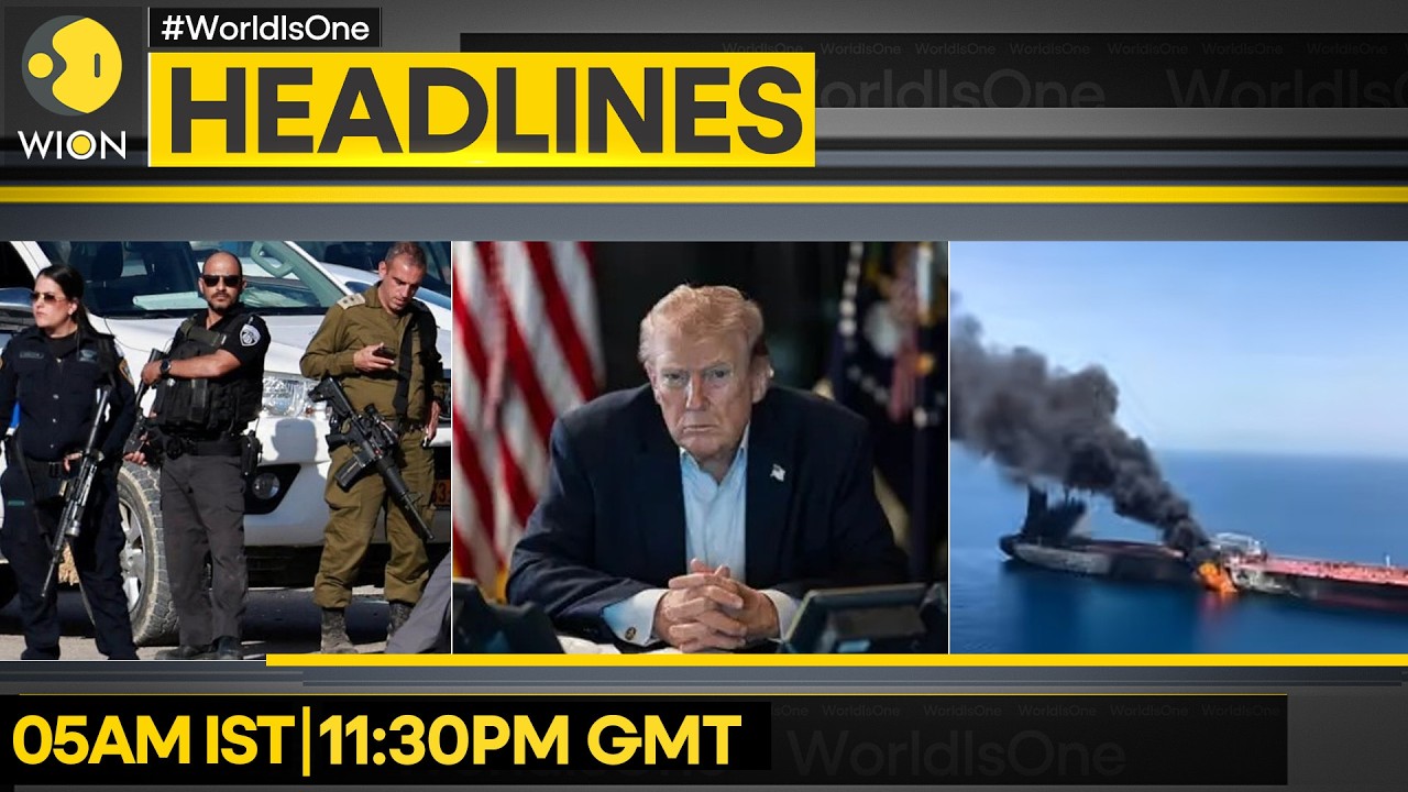 IRGC Navy: Over 10 Tankers Hit | Trump: US to Ensure Free Flow of Energy | WION HEADLINES