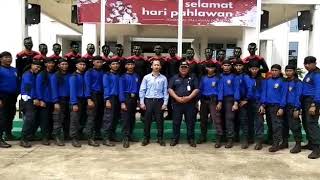 preview picture of video 'Kami Pengamanan INDONESIA POWER PANGKALAN SUSU.. MENGUCAPKAN SELAMAT 'HUT KORPS MARINIR YANG KE 73''