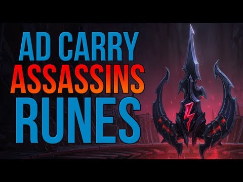 SEASON 8 BEST AD ASSASSINS RUNES! - All AD Assassins | Season 8 Runes - League of Legends