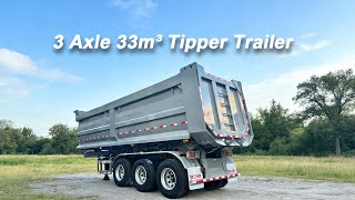 Новый полуприцеп самосвал Intai Vehicle 3 Axles Ore Transportation Dump Trailer For Sale in Tanzania | Изображение 4 - Autoline