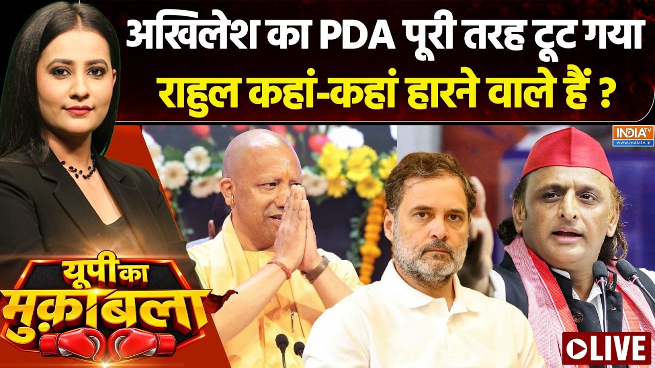 UP Ka Muqabla LIVE: यूपी में योगी की हैट्रिक लगने वाली है? | UP Election 2027 | 