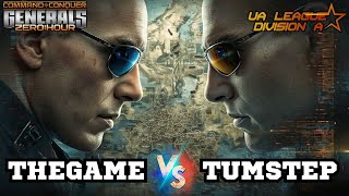 🔥 БИТВА ЗА ЛІДЕРСТВО В UA LEAGUE | THEGAME vs TumStep | C&C Generals Zero Hour (Div A #2)