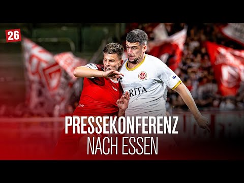 PRESSEKONFERENZ nach SV Wehen Wiesbaden vs. Rot-Weiss Essen I 3. Liga I 3. Spieltag