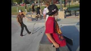 preview picture of video 'Wheat Ridge Team Pain Skatepark Colorado Walk Through'