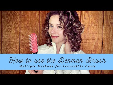 How To Use the DENMAN BRUSH: Multiple Methods for Maximum Definition and Incredible Curls!