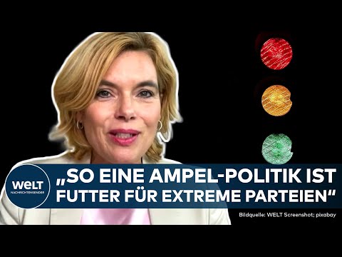 JULIA KLÖCKNER: "Deutschland kann so nicht weitermachen!" Heftige Kritik an der Ampel-Regierung!