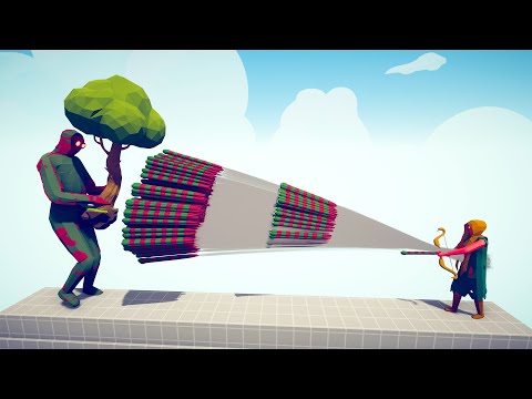 TREE GIANT ZOMBIE vs EVERY GOD - Totally Accurate Battle Simulator TABS