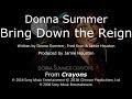 Donna Summer - Bring Down the Reign LYRICS - SHM "Crayons" 2008