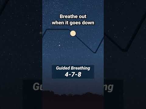 Guided 4-7-8 Breathing Technique #relaxing #breathingexercise #meditation