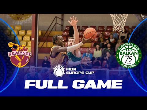 Keravnos BC v BC Balkan | Full Basketball Game | FIBA Europe Cup 2022-23