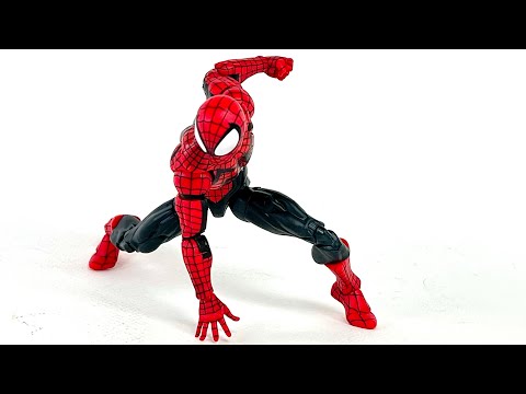 Super Spider-Man Figure !!! Marvel Legends Retro Carded Ben Reilly Spider-Man Chefatron Review