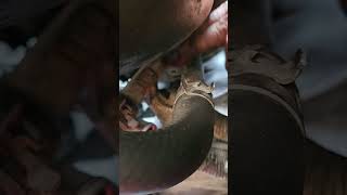 2011 Toyota Tundra 5.7L starter removal.