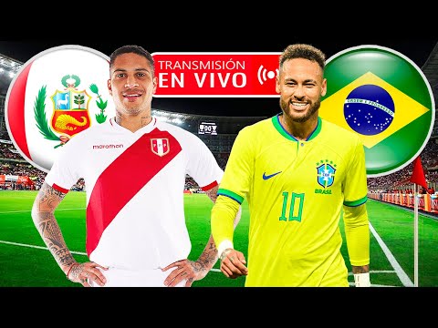 PERÚ vs BRASIL 🔴 EN VIVO por las Eliminatorias Sudamericanas 2026 | REACCIÓN