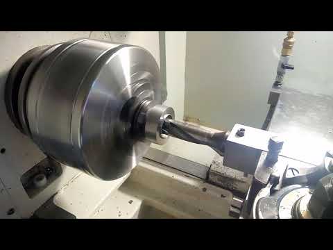 CNC-Drehmaschine Weiler E35 Wendeplattenbohrer