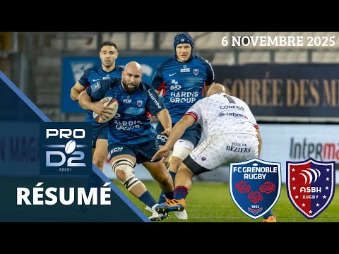 Pro D2 J10 : le résumé de Grenoble vs Béziers - Saison 2025/26