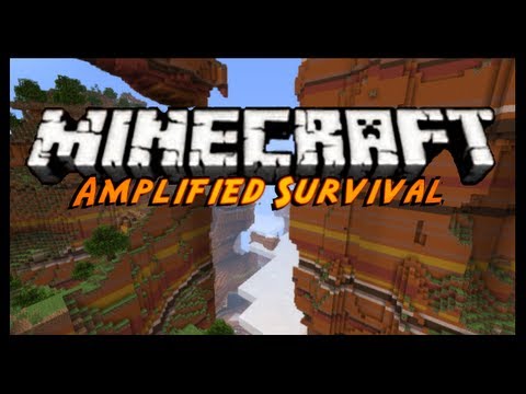 Minecraft - Amplified Survival Ep1: Stored?