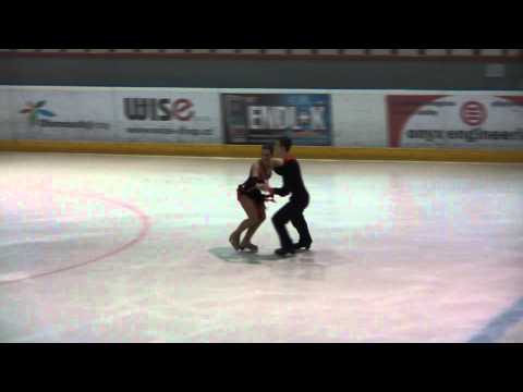 Staudt Réka - Máté, free dance, 2011 November 18, Pavel Roman Memorial, Olomouc