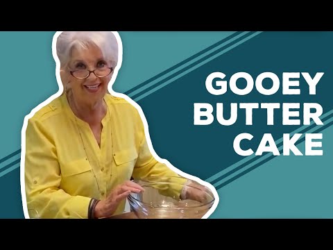 Original Gooey Butter Cake Recipe | Paula Deen
