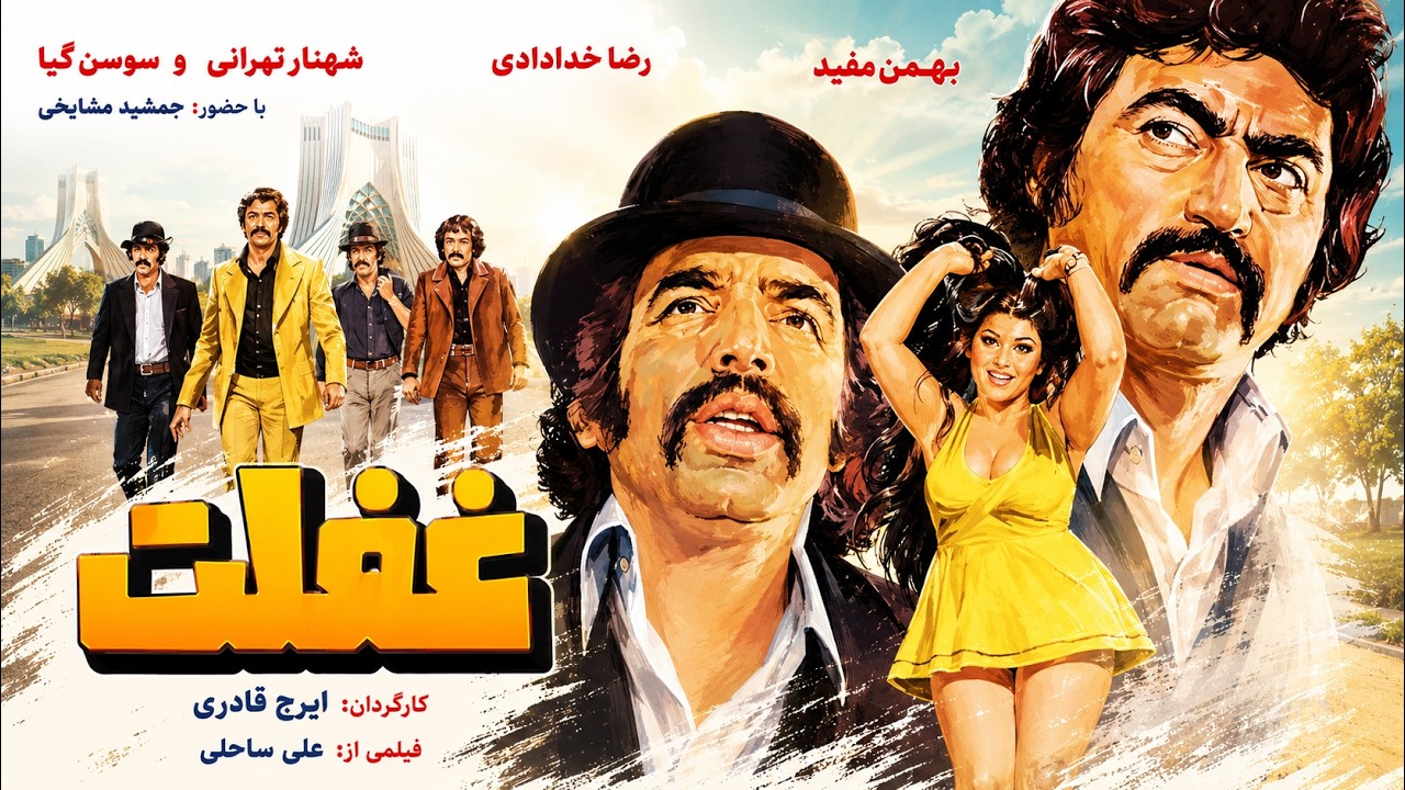 غفلت | بدون سانسور و با کیفیت و رنگی شده و بدون حذفیات
