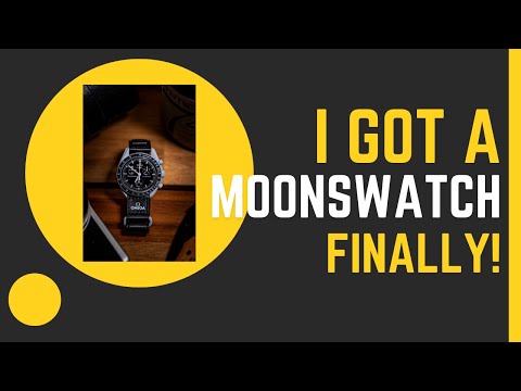 MY MoonSwatch Has Landed!