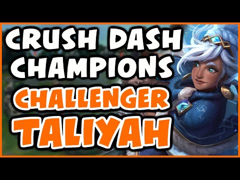 Challenger Taliyah Mid - DESTROY DASH COMPS | Vs Tuesday, Wiggily, Dardoch - League of Legends Video