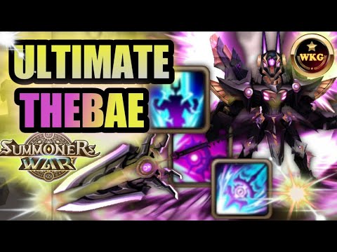 ULTIMATE THEBAE DESTROYED ALL ENEMIES - Summoners War
