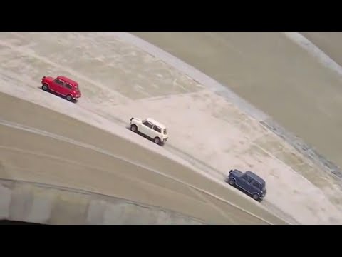 Climatic Mini Cooper car-chase (Michael Caine) | The Italian Job (1969) CLIP 1/3