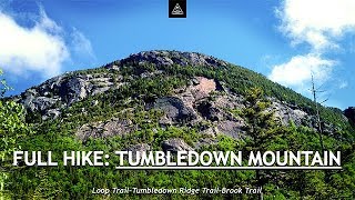 Full Hike: Awkwardly Getting Through Fat Man&#39;s Misery on Tumbledown Mountain in Maine