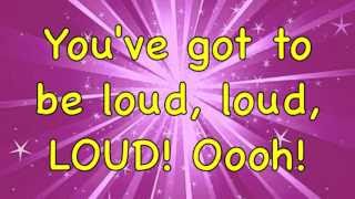 Matilda The Musical - Loud - Lyrics!! (HD)