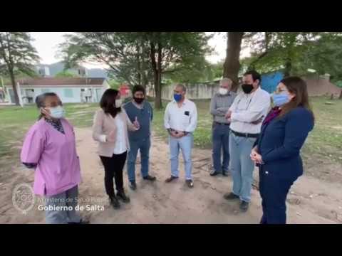 Medrano evaluó la preparación de los servicios de salud en Salvador Mazza