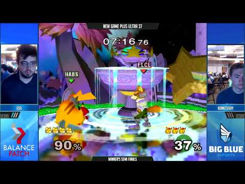 NGPU 37 SSBM - GSO (Fox) vs. BonkCushy (Pikachu) - Melee WSF