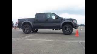 preview picture of video 'Raptor launch at SoWeLa SCCA regional autocross event #5.'
