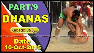 (1) Dhanas (Chandigarh) Kabaddi Tournament 10 Oct 2015