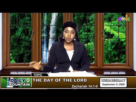 DAILY FOUNTAIN DEVOTIONAL GUIDE OF SEPTEMBER 9, 2020 - MRS OLUBUNMI AKINOLA