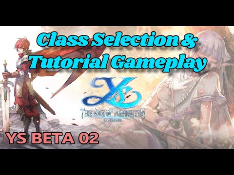 Ys Online Class Selection & Tutorial (Beta Test) - YouTube