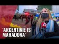 Argentijnen brengen laatste eerbetoon aan Maradona bij Arena