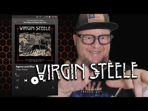 VIRGIN STEELE - Agony and Shame (First Listen)