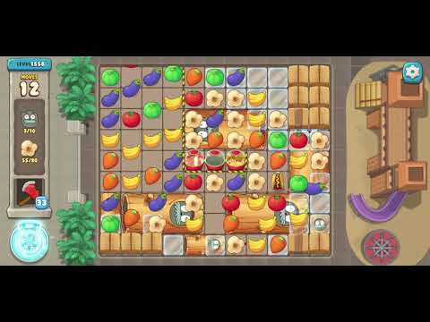 We Bare Bears Match3 Repairs Level 1558 - No Boosters