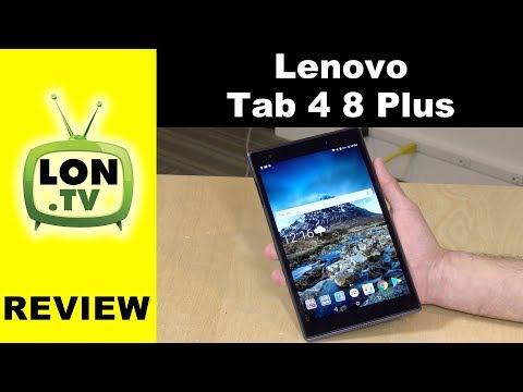 Lenovo Tab 4 8 Plus Android-Tablet mit 4G LTE im Test – unter 230 $