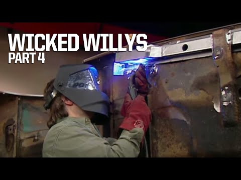 A Step-By-Step Floor Pan Installation On The Willys Wagon - Trucks! S1, E20