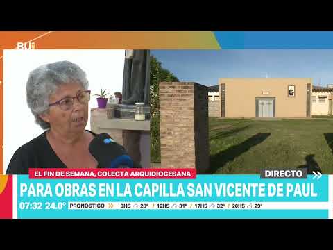 Colecta para obras en la Capilla de San Vicente de Paul