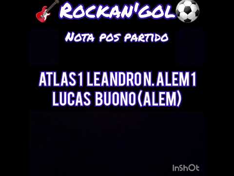 Nota pos partido a Lucas Buono(Alem) | Atlas 1 Leandro N.Alem1 | ROCKAN'GOL