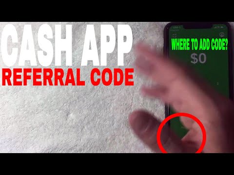 ✅ Where In App To Add Cash App Referral Code 🔴